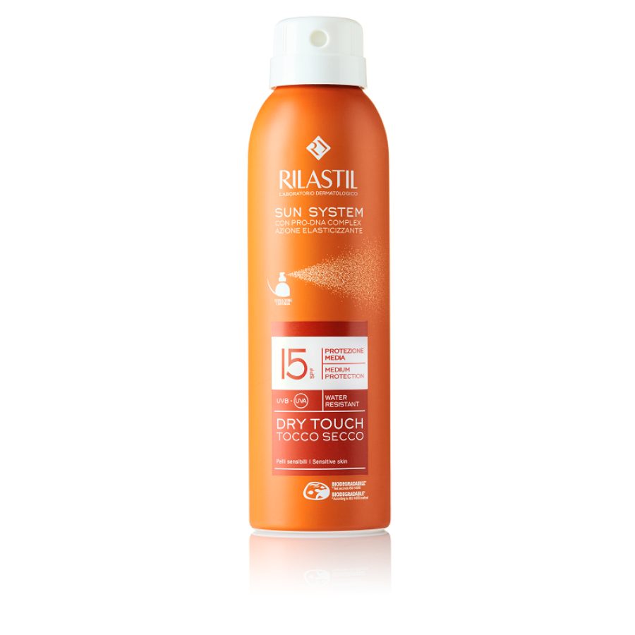 Rilastil Solare Sun System Dry Touch Tocco Secco SPF 15 200ml