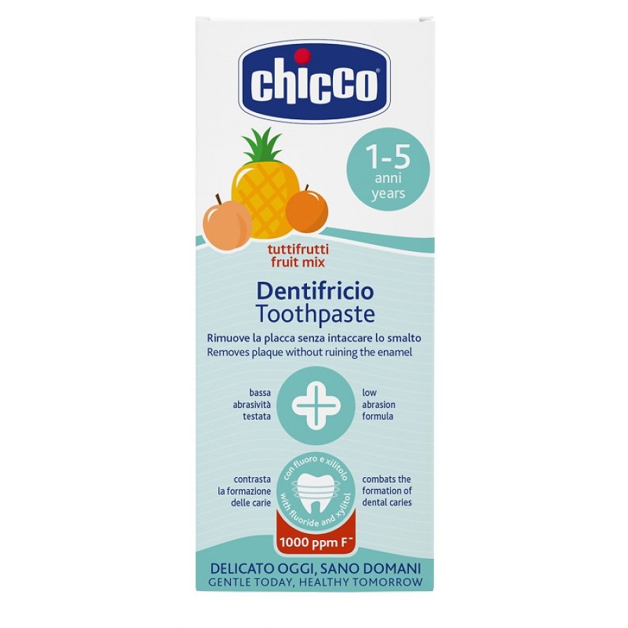 CHICCO DENTIFRICIO TUTTIFRUTTI 12 MESI CHICCO DENTIFRICIO TUTTIFRUTTI 12 MESI