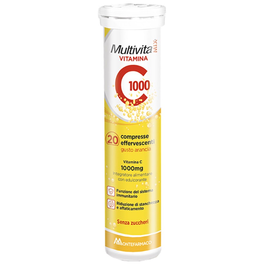 MULTIVITAMIX VIT C 1000 20 COMPRESSE EFFERVESCENTI