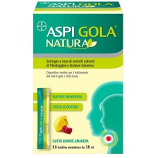 ASPI GOLA NATURA 16 BUSTINE MONODOSE DA 10 ML ASPI GOLA NATURA 16 BUSTINE MONODOSE DA 10 ML