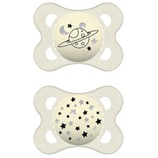 MAM NIGHT SUCCHIETTO 2-6 MESI SILICONE DOPPIO NEUTRO