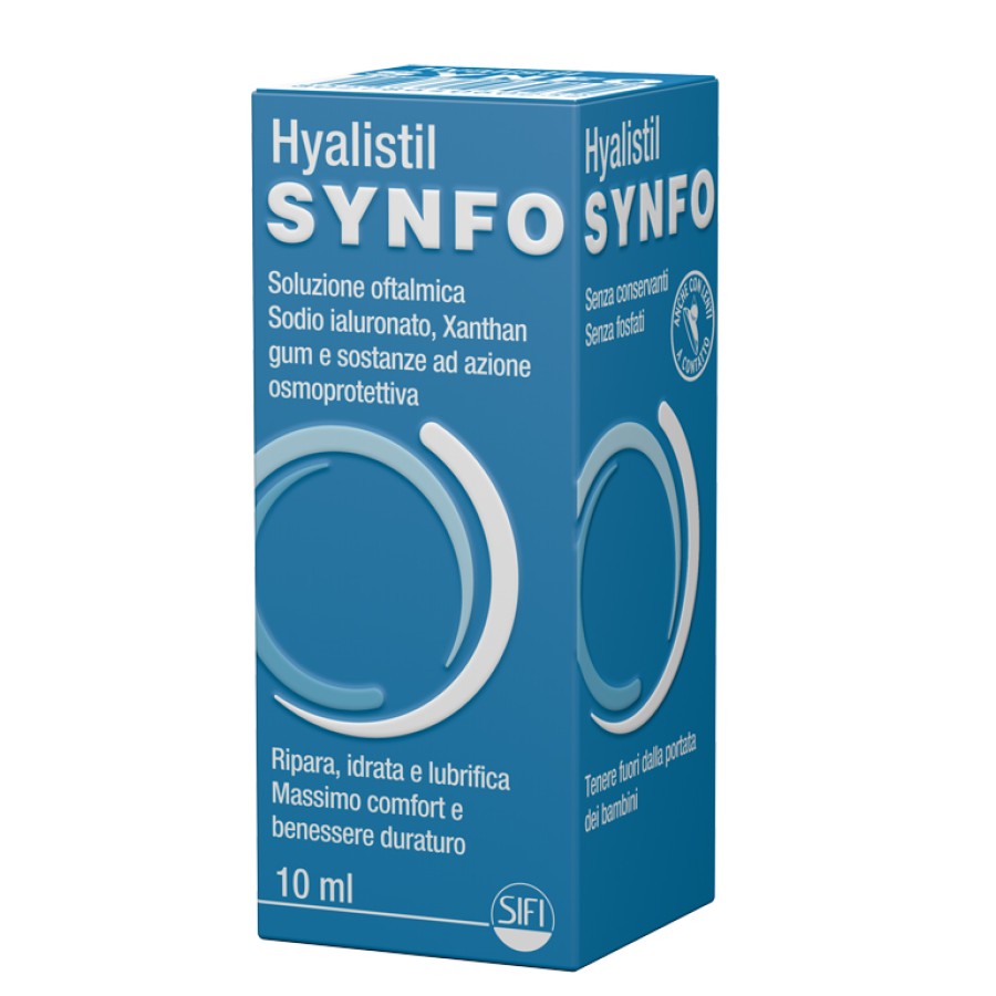 HYALISTIL SYNFO SOLUZIONE OFTALMICA 10 ML HYALISTIL SYNFO SOLUZIONE OFTALMICA 10 ML
