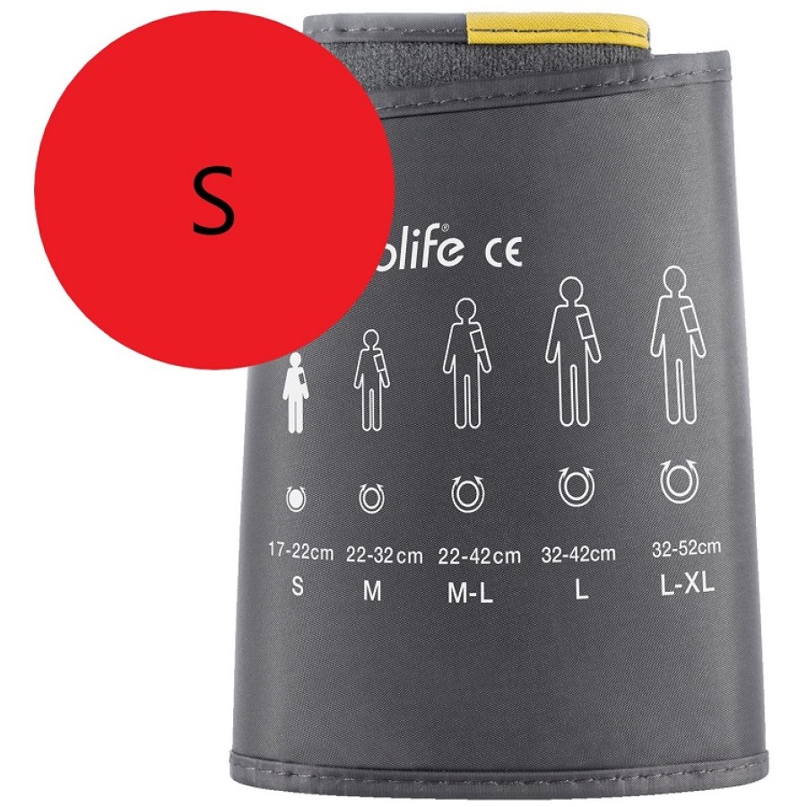 BRACCIALE MISURATORE DI PRESSIONE MICROLIFE MORBIDO 4G TAGLIA S SS 17-22 CM