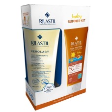RILASTIL SUN PPT SPF 50+ BABY LATTE VELLUTO 200 ML + RILASTIL XEROLACT OLIO 200 ML