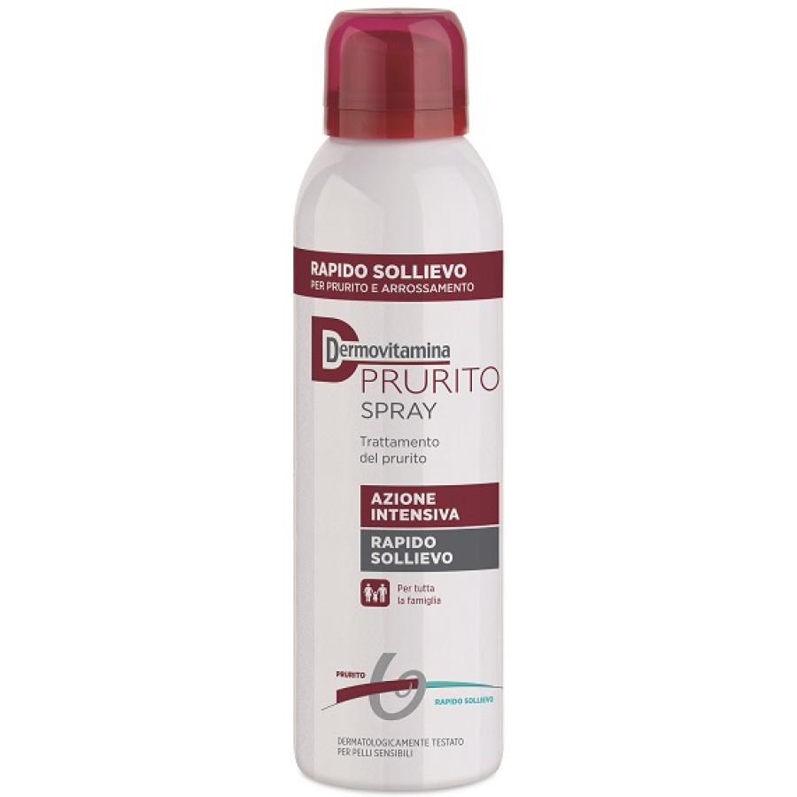 DERMOVITAMINA PRURITO SPRAY BOMBOLETTA 100 ML DERMOVITAMINA PRURITO SPRAY BOMBOLETTA 100 ML