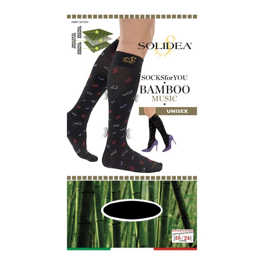 SOCKS FOR YOU BAMBOO MUSIC NERO M SOCKS FOR YOU BAMBOO MUSIC NERO M
