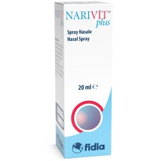 NARIVIT PLUS SPRAY NASALE 20 ML CON ACIDO IALURONICO CROSS-LINKATO D-PANTENOLO BIOTINA VITAMINA E VITAMINA E