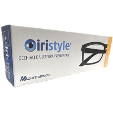 OCCHIALE DA LETTURA PREMONTATO IRISTYLE EVO TOUCH CRYSTAL BLACK 2,0