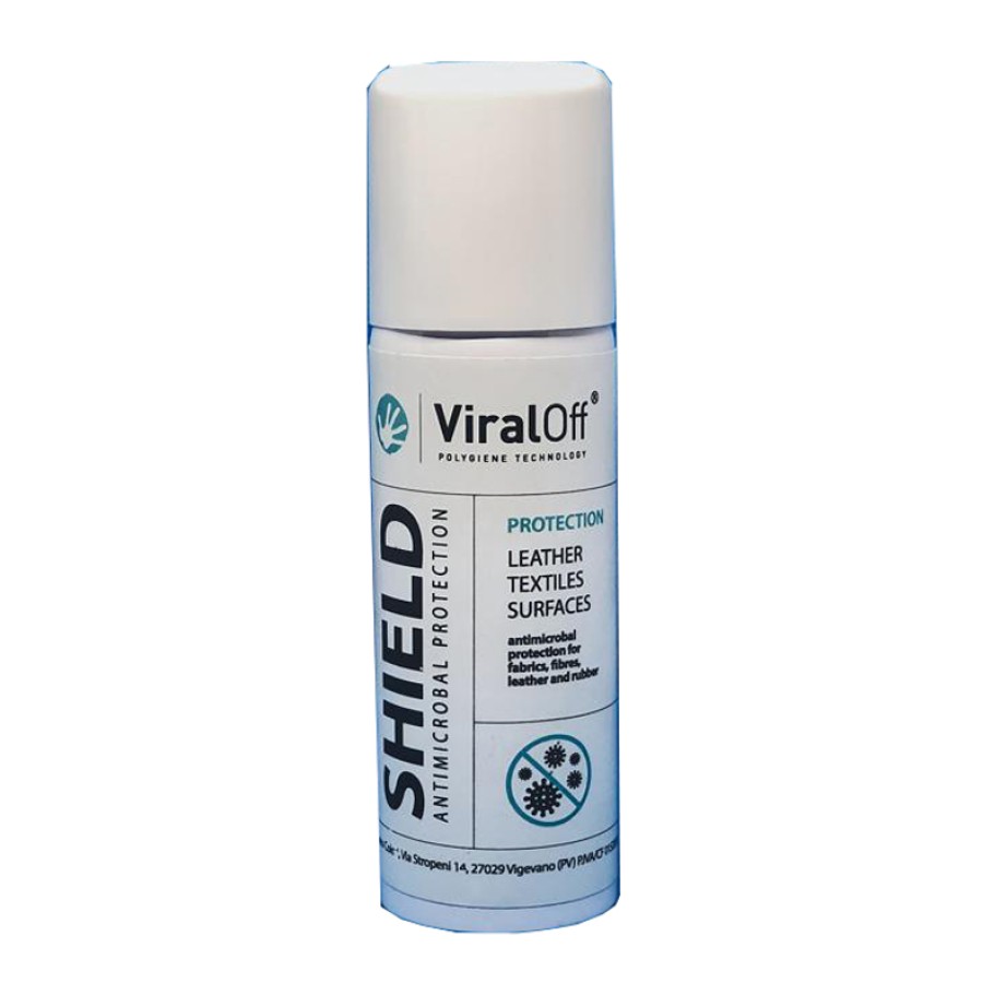 VIRAL OFF PROTEZIONE SPRAY SUPERFICI TESSUTI PELLE GOMMA 100 ML VIRAL OFF PROTEZIONE SPRAY SUPERFICI TESSUTI PELLE GOMMA 100 ML