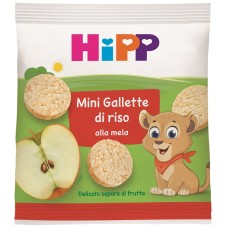 HIPP BIO BABY GALLETTE DI RISO ALLA MELA 30 G