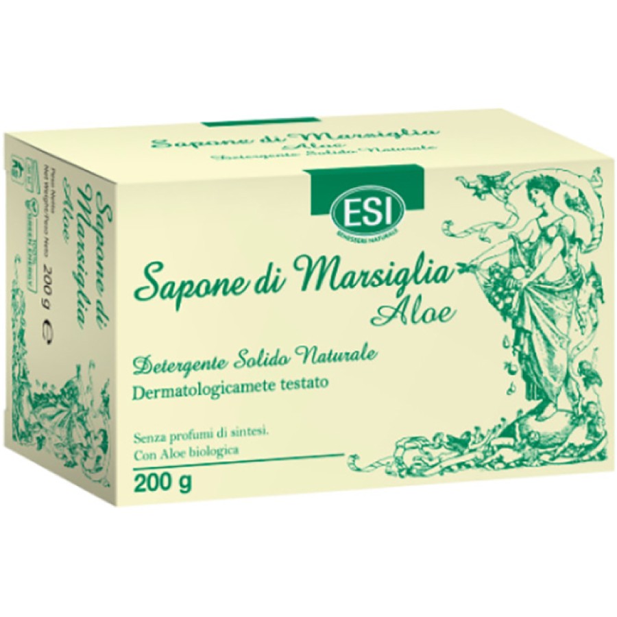 ESI SAPONE DI MARSIGLIA ALOE 200 G ESI SAPONE DI MARSIGLIA ALOE 200 G