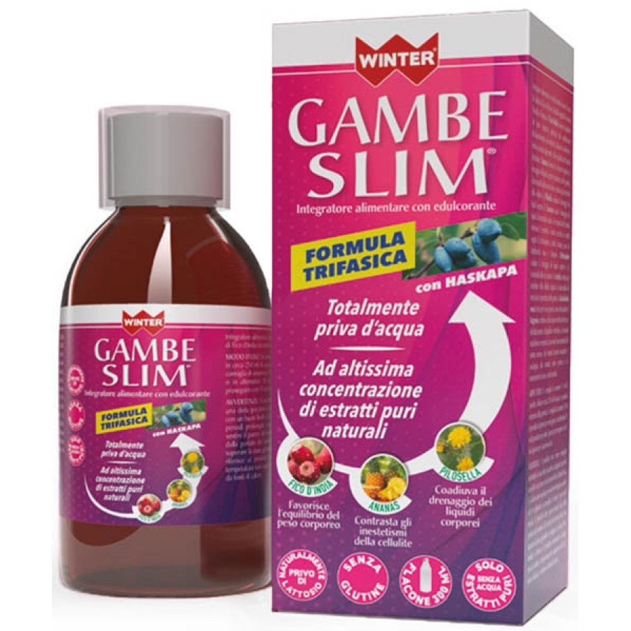 WINTER GAMBE SLIM FORMULA TRIFASICA 300 ML WINTER GAMBE SLIM FORMULA TRIFASICA 300 ML