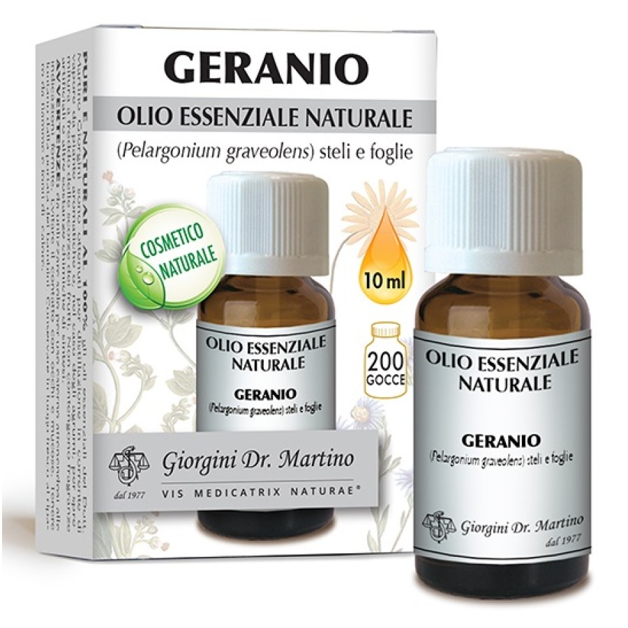 GERANIO OLIO ESSENZIALE 10 ML GERANIO OLIO ESSENZIALE 10 ML