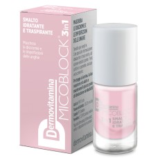 DERMOVITAMINA MICOBLOCK 3IN1 SMALTO IDRATANTE E TRASPIRANTE ROSA CHIARO 5 ML