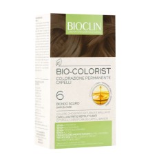 BIOCLIN BIO COLOR FAST&PERFECTION 6,0 BIONDO SCURO CREMA COLORANTE 60 ML + RIVELATORE IN CREMA 60 ML + BIO COLOR SHAMPOO 10 ML + BIO COLOR MASCHERA 10 ML