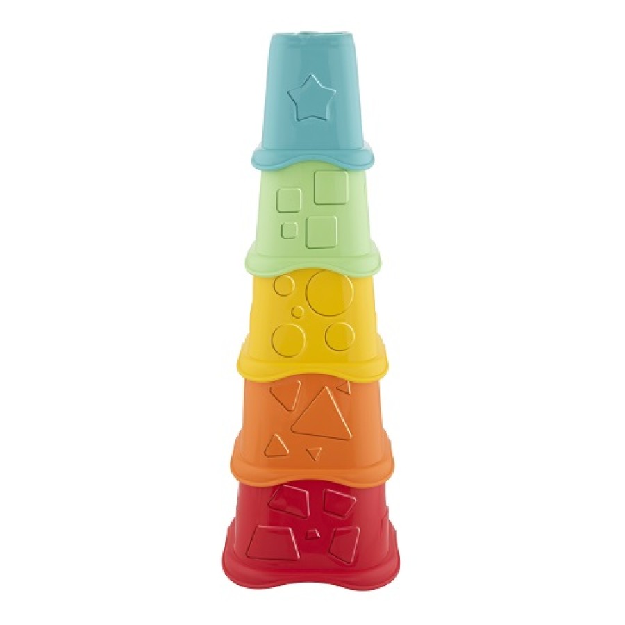 CHICCO GIOCO 2IN1 STACKING CUPS ECO+ CHICCO GIOCO 2IN1 STACKING CUPS ECO+
