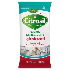 CITROSIL SALVIETTE IGIENIZZANTI EUCALIPTO 40 PEZZI CITROSIL SALVIETTE IGIENIZZANTI EUCALIPTO 40 PEZZI