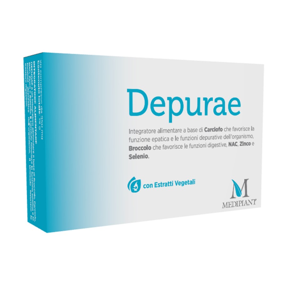 DEPURAE 20 COMPRESSE DEPURAE 20 COMPRESSE