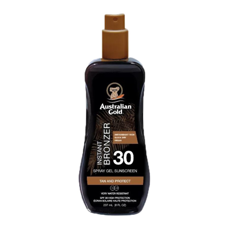 AUSTRALIAN GOLD SPF30 SPRAY GEL BRONZER 100 ML