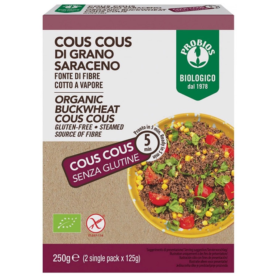 PROBIOS ALTRI CEREALI EASY COUS COUS SARACENO 250 G