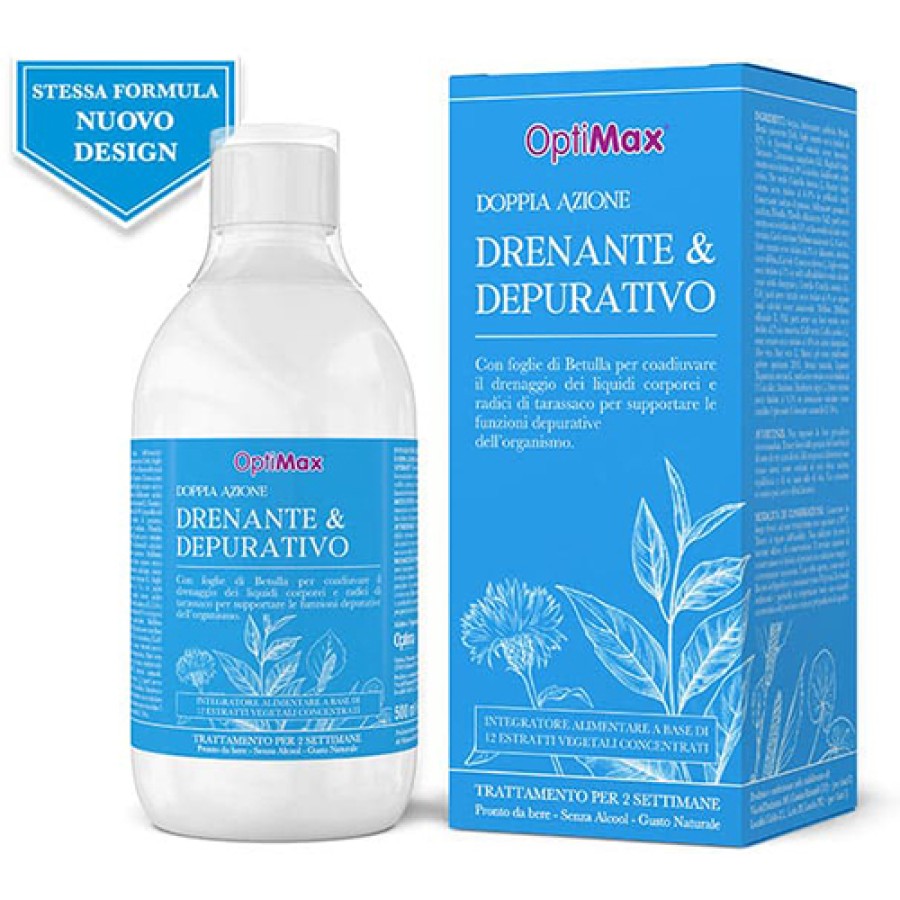 OPTIMAX DRENANTE DEPURATIVO 500 ML OPTIMAX DRENANTE DEPURATIVO 500 ML