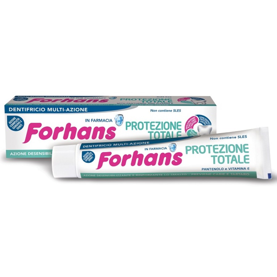 FORHANS DENTIFRICIO PROTEZIONE TOTALE 75 ML FORHANS DENTIFRICIO PROTEZIONE TOTALE 75 ML