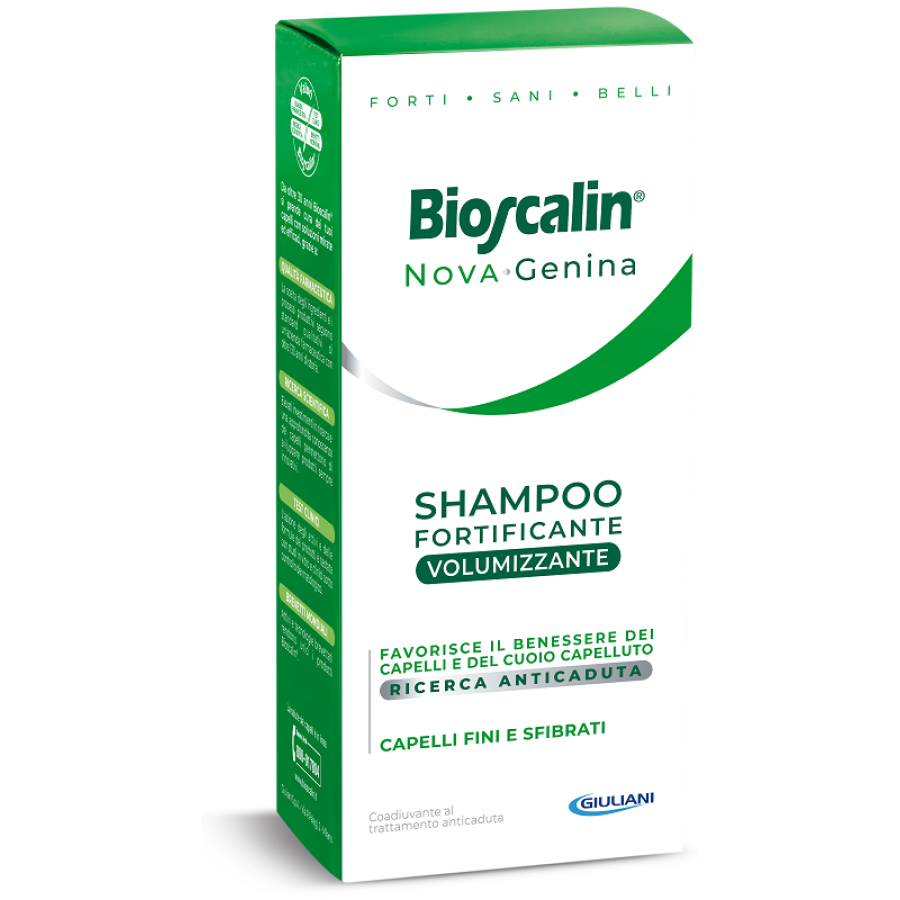 BIOSCALIN NOVA GENINA SHAMPOO FORTIFICANTE VOLUMIZZANTE 200 ML BIOSCALIN NOVA GENINA SHAMPOO FORTIFICANTE VOLUMIZZANTE 200 ML