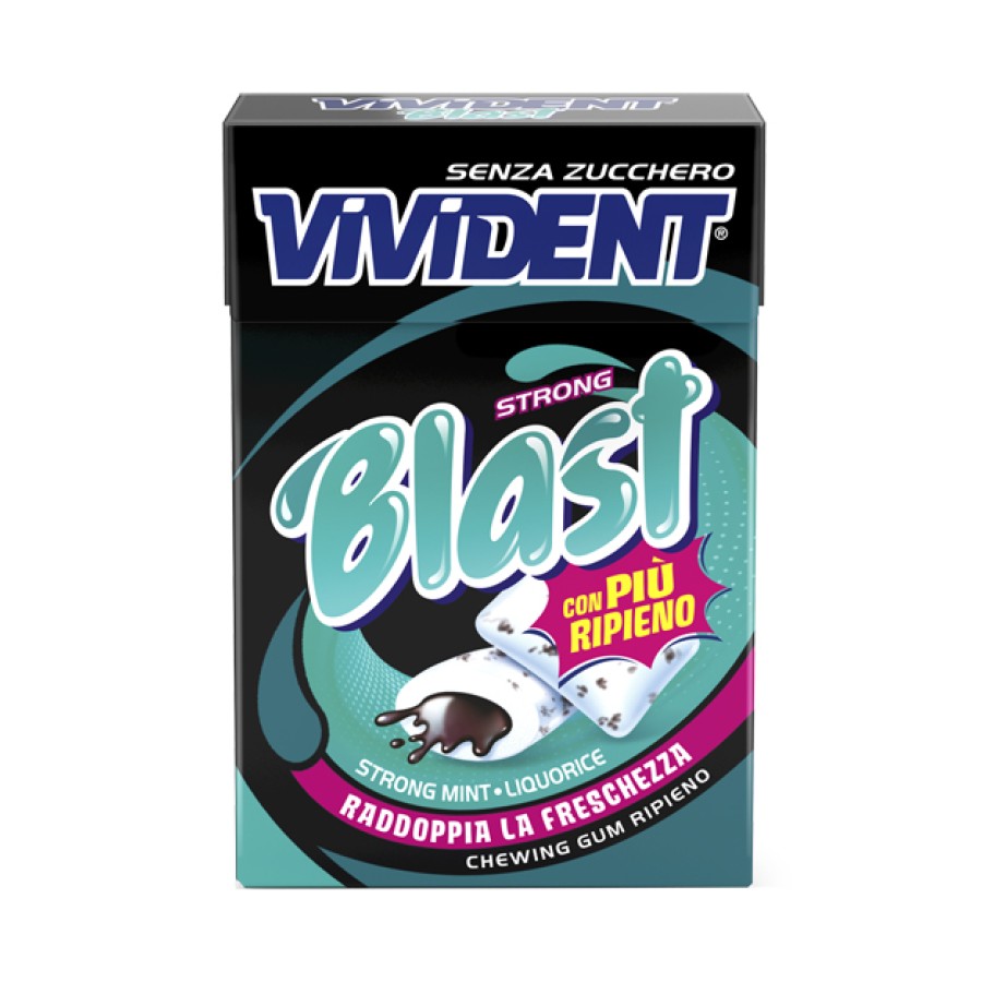 VIVIDENT BLAST LIQUORICE 30 G