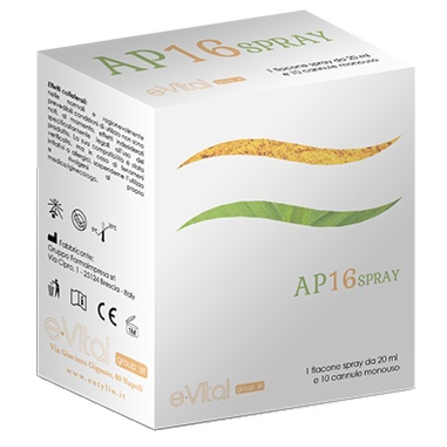 AP 16 SPRAY 20 ML + 10 CANNULE AP 16 SPRAY 20 ML + 10 CANNULE