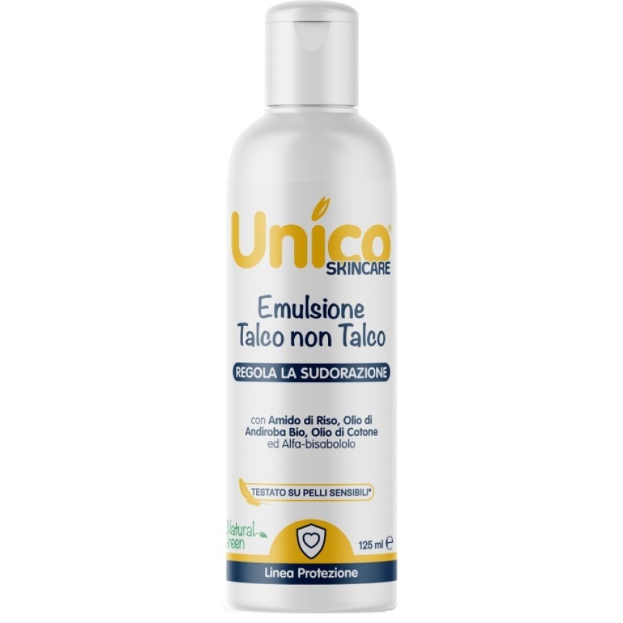 UNICO EMULSIONE TALCO NON TALCO 125 ML UNICO EMULSIONE TALCO NON TALCO 125 ML
