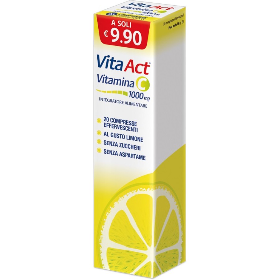 VITAMINA C ACT 1000 20 COMPRESSE EFFERVESCENTI