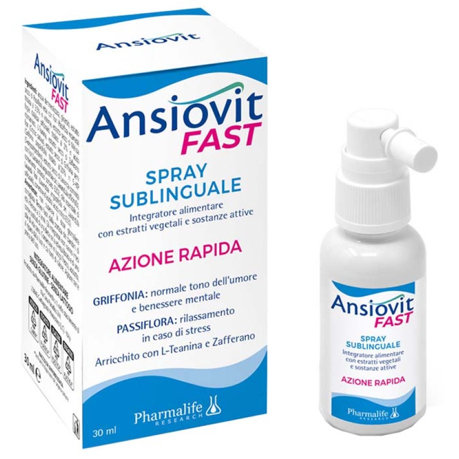 ANSIOVIT FAST SPRAY SUBLINGUALE 30 ML ANSIOVIT FAST SPRAY SUBLINGUALE 30 ML
