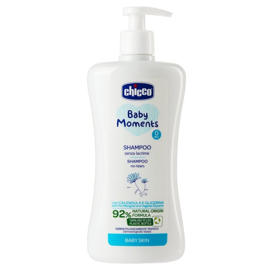 CHICCO BABY MOMENTS SHAMPOO DELICATE 500 ML