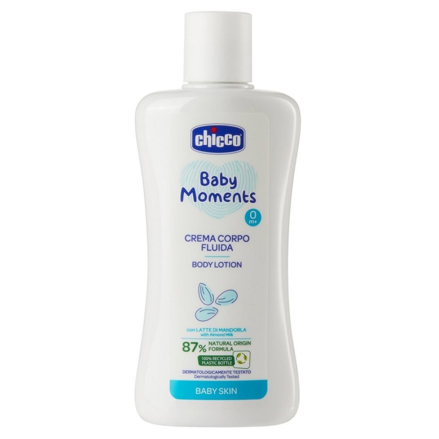 CHICCO BABY MOMENTS CREMA CORPO DELICATE 200 ML CHICCO BABY MOMENTS CREMA CORPO DELICATE 200 ML