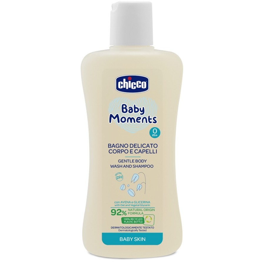 CHICCO BABY MOMENTS BAGNO SHAMPOO DELICATE 200 ML CHICCO BABY MOMENTS BAGNO SHAMPOO DELICATE 200 ML