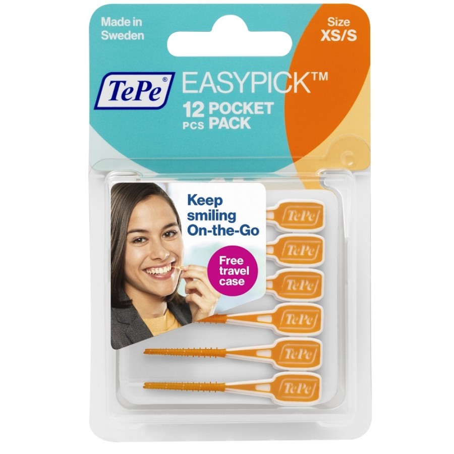 TEPE EASYPICK XS/S ARANCIONE 12 PEZZI TEPE EASYPICK XS/S ARANCIONE 12 PEZZI