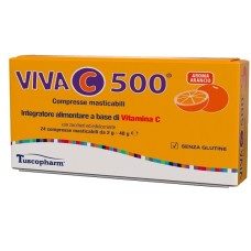VIVA C 500 COMPRESSE MASTICABILI