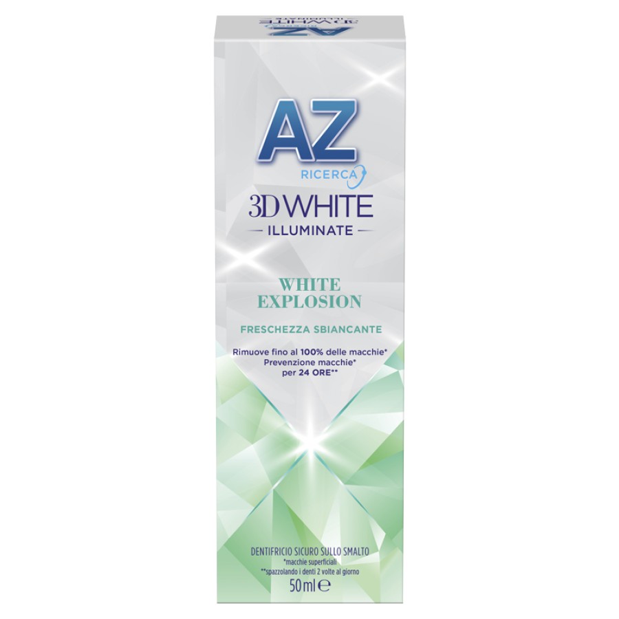 AZ DENTIFRICIO 3D WHITE ILLUMINANTE WHITE EXPL 50 ML
