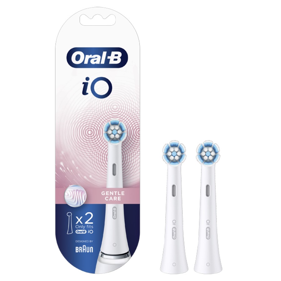 ORALB POWER REFILL IO GENTLE CLEAN WHITE 2 PEZZI ORALB POWER REFILL IO GENTLE CLEAN WHITE 2 PEZZI