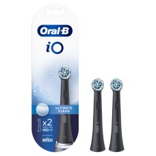 ORALB POWER REFILL IO ULTIMATE CLEAN BLACK 2 PEZZI