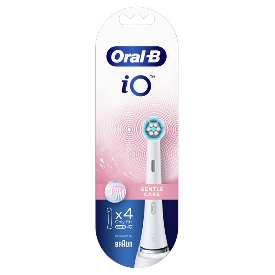 ORALB POWER REFILL IO GENTLE CLEAN WHITE 4 PEZZI ORALB POWER REFILL IO GENTLE CLEAN WHITE 4 PEZZI