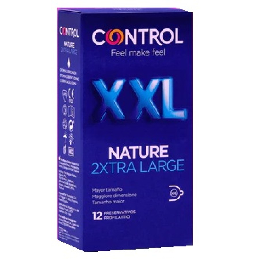 PROFILATTICO CONTROL NATURE XXL 12 PEZZI PROFILATTICO CONTROL NATURE XXL 12 PEZZI