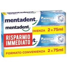 MENTADENT P WHITE BIT 2 X 75 ML