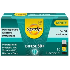 SUPRADYN DIFESE 50+ 10 FLACONCINI 10 ML