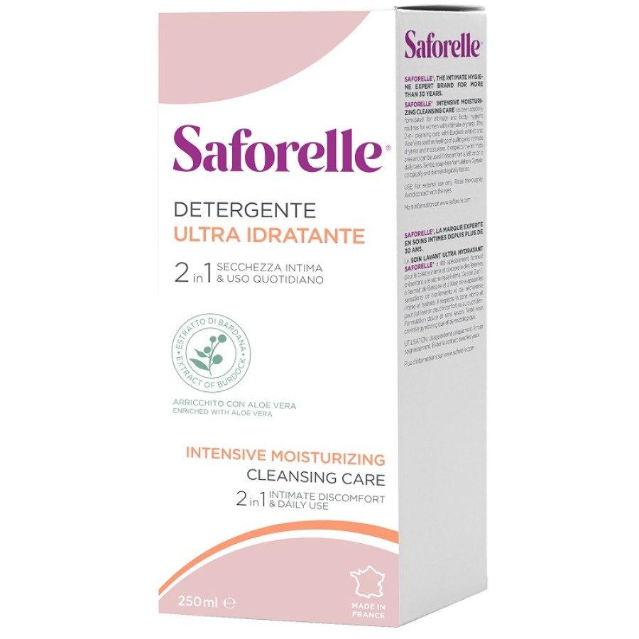 SAFORELLE DETERGENTE ULTRA IDRATANTE 250 ML SAFORELLE DETERGENTE ULTRA IDRATANTE 250 ML