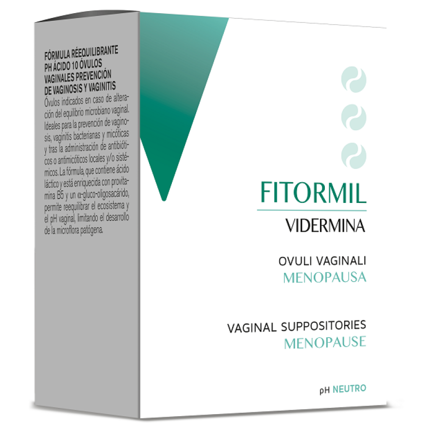 VIDERMINA FITORMIL MD 10 OVULI VAGINALI VIDERMINA FITORMIL MD 10 OVULI VAGINALI