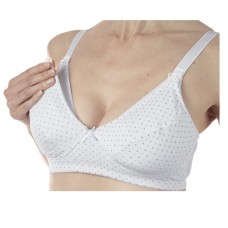 MAMMY REGGISENO MICROFIBRA ALLATTAMENTO WHITE 3D