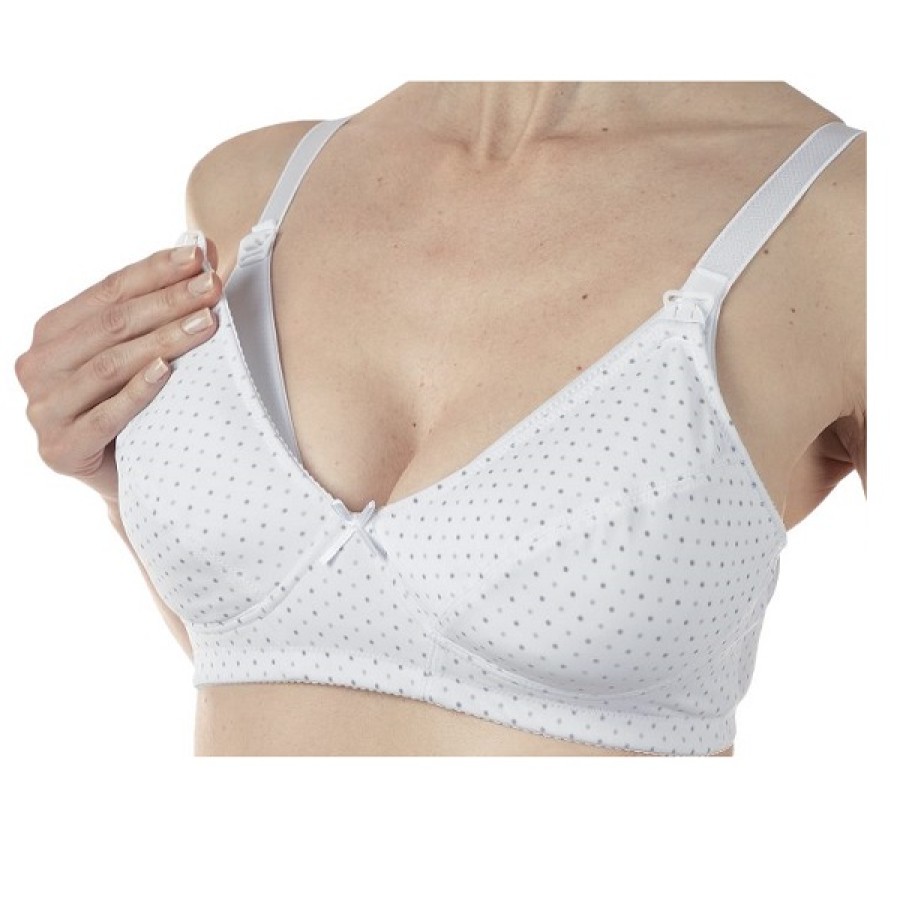 MAMMY REGGISENO MICROFIBRA ALLATTAMENTO WHITE 3D