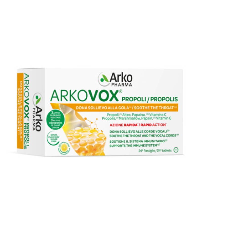 ARKOVOX PROPOLI MIELE/LIMONE 24 COMPRESSE