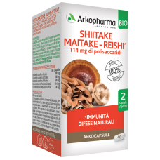 ARKOCAPSULE SHIITAKE MAITAKE REISHI BIO 40 CAPSULE